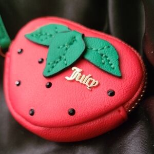 Juicy Couture Red Strawberry Pouch